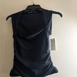 Abercrombie & Fitch Black Tank Top